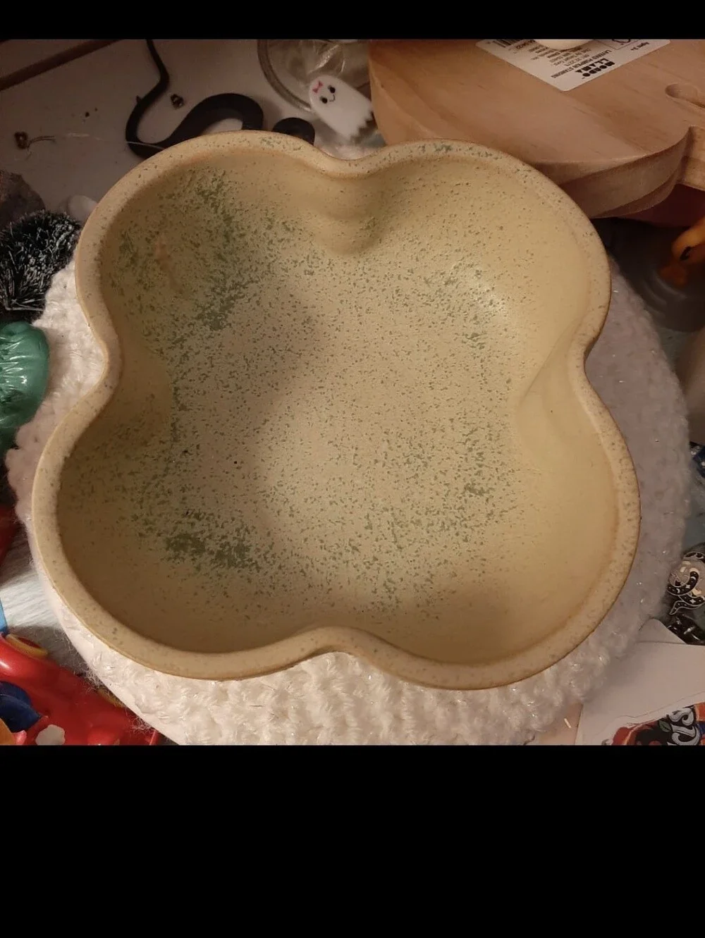 Stone wear pottery bowl microwave safe new